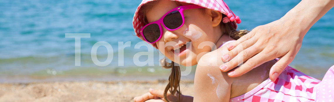 کرم ضد آفتاب مناسب برای کودکان - ترنجان